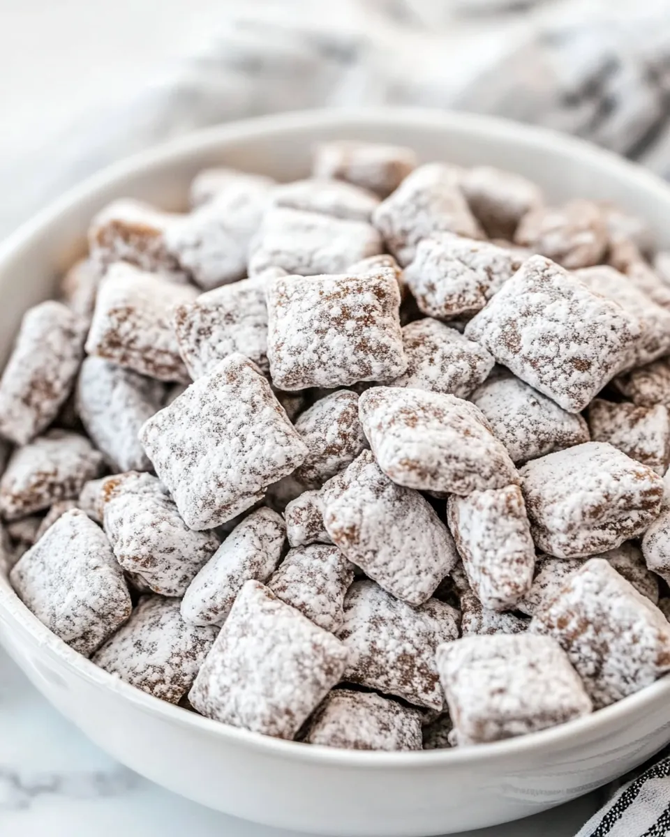 Delicious Puppy Chow Recipe (2 Flavors) dish photo