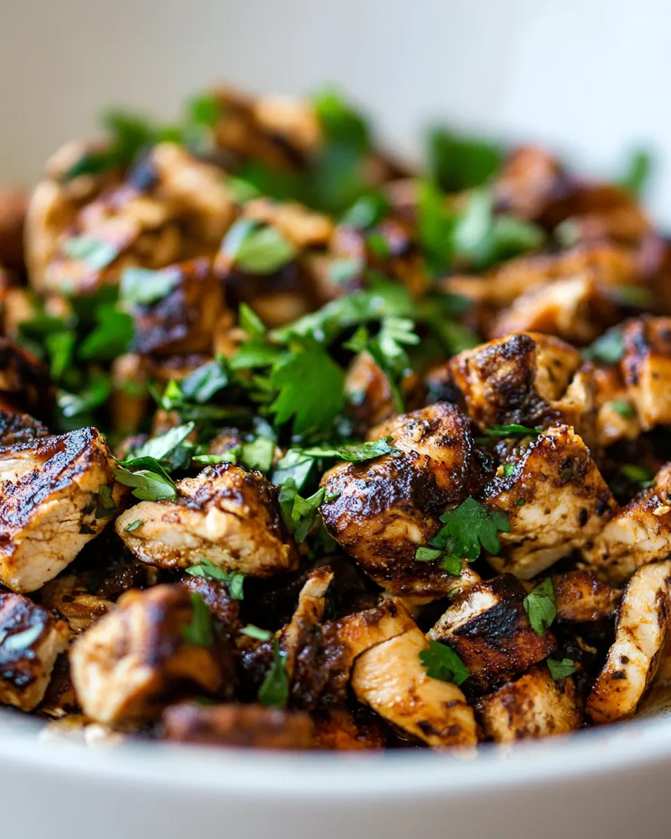 Delicious Qdoba Copycat Chicken plate image