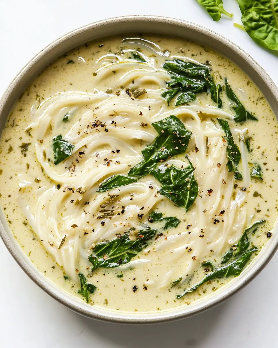 Easy Quick Thai Green Curry Soup recipe photo