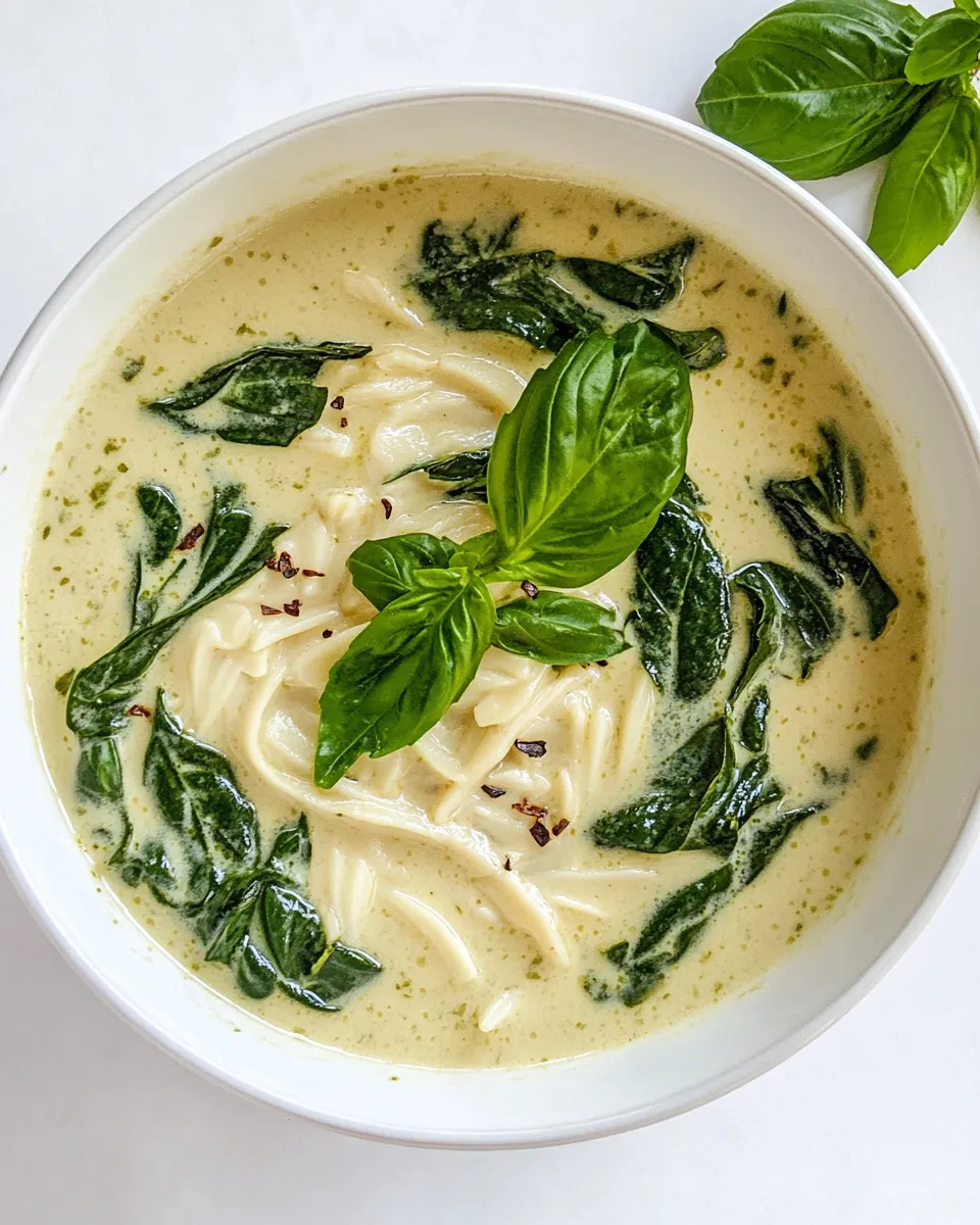 Delicious Quick Thai Green Curry Soup dish photo
