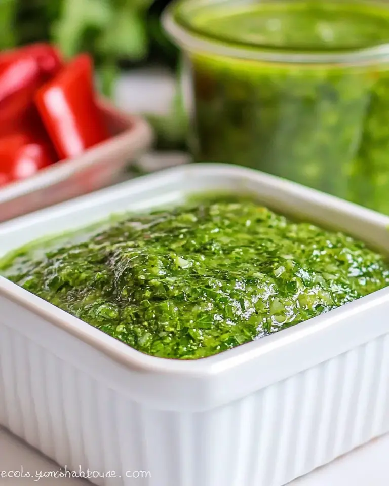 Homemade Quick and Easy Cilantro Lime Marinade photo