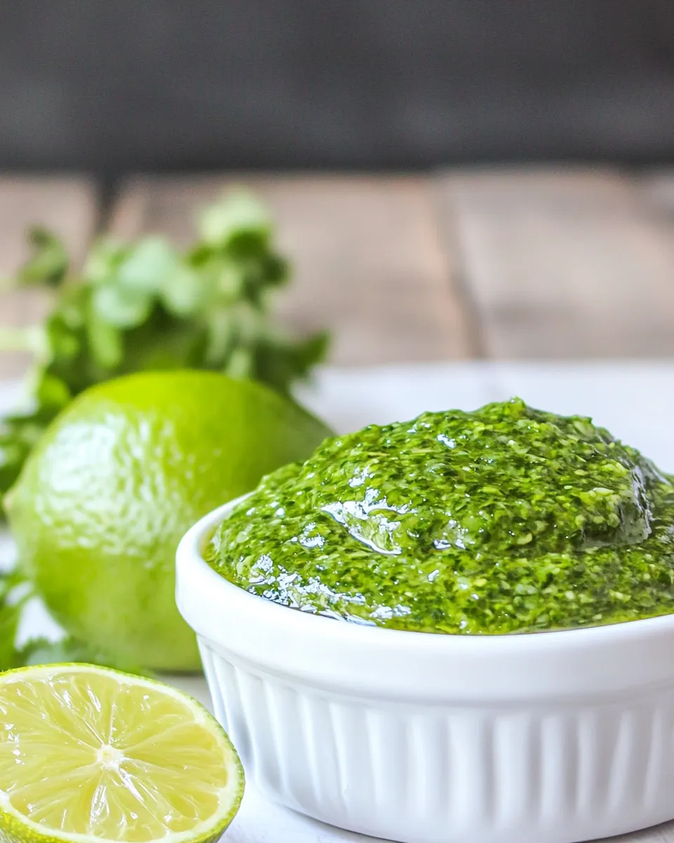 Quick Quick and Easy Cilantro Lime Marinade image