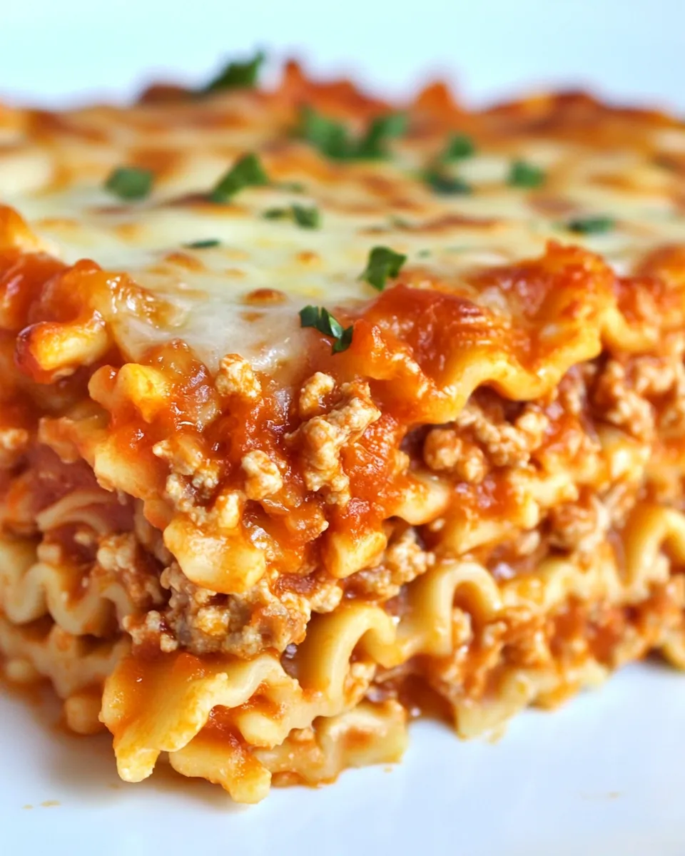 Classic Ramen Lasagna dish photo