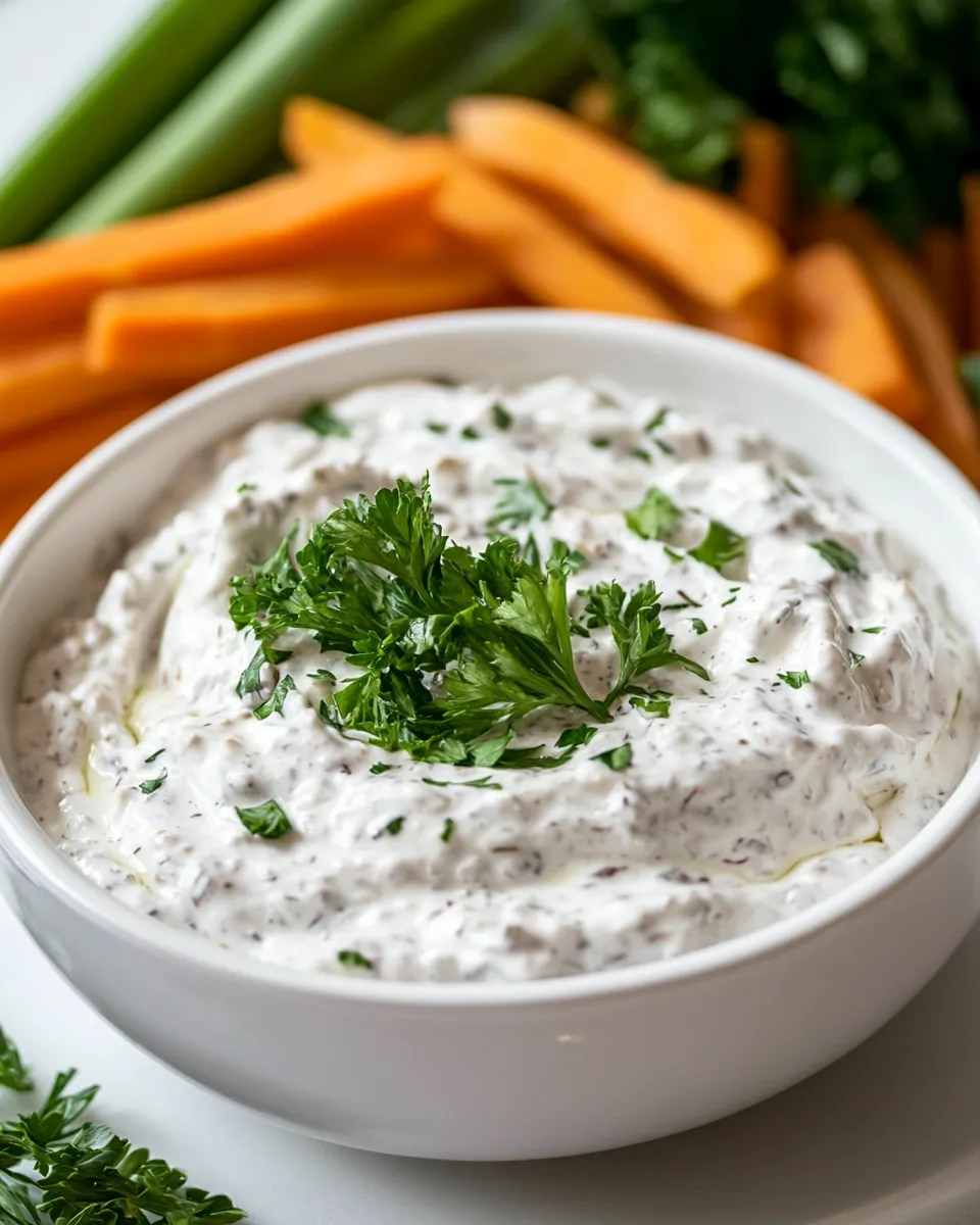 Classic Ranch Dip recipe image