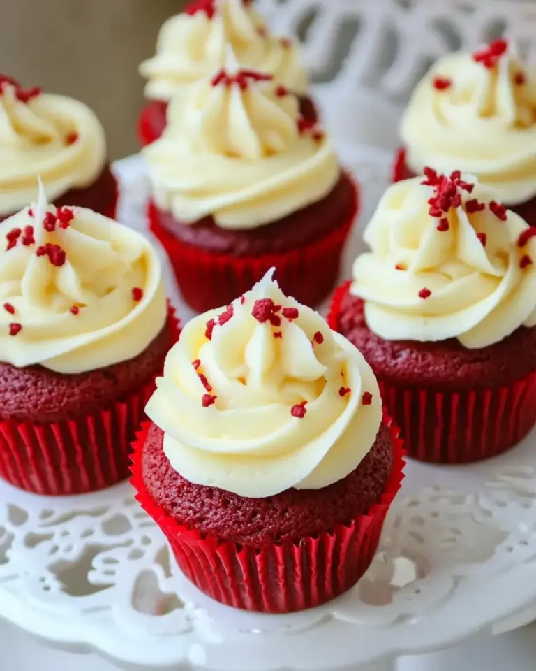 Homemade Red Velvet Cupcakes recipe photo