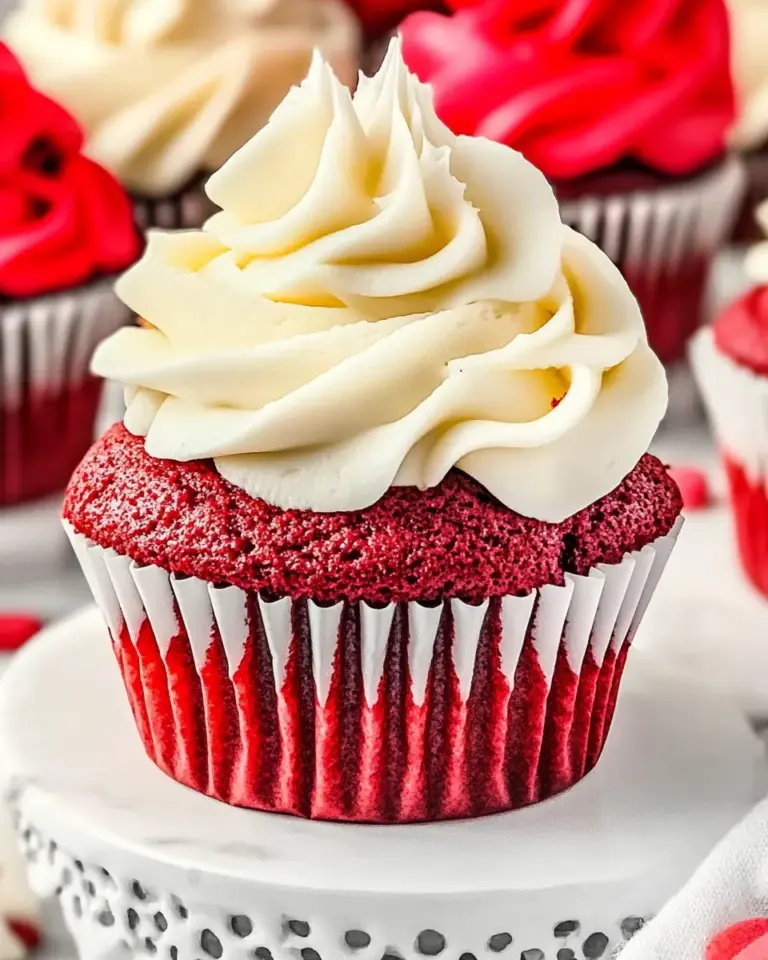 Homemade Red Velvet Cupcakes Recipe photo