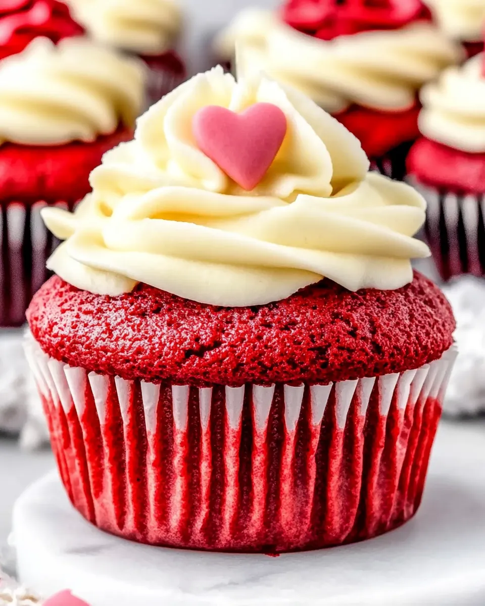 Classic Red Velvet Cupcakes Recipe image