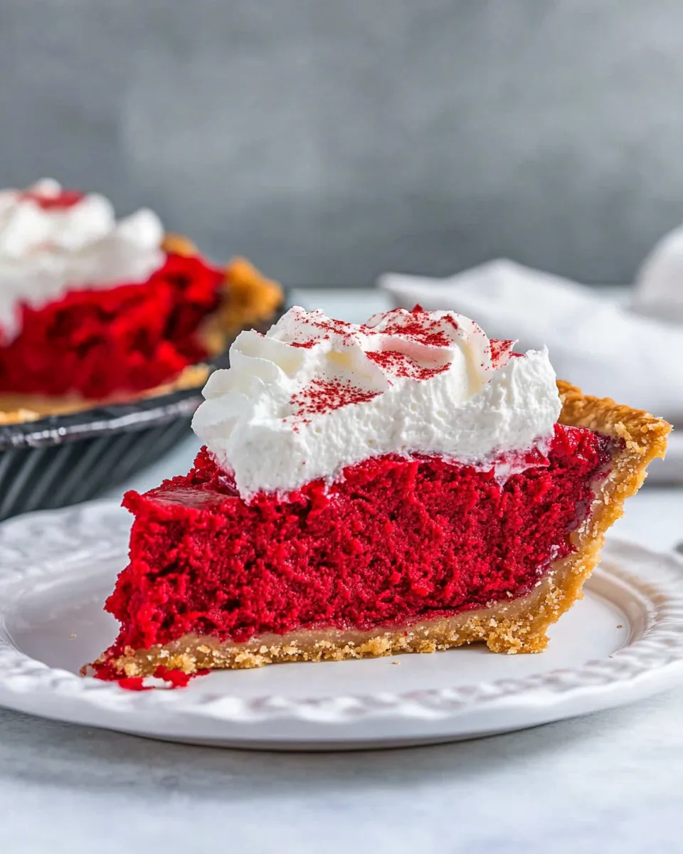 Classic Red Velvet Pie image