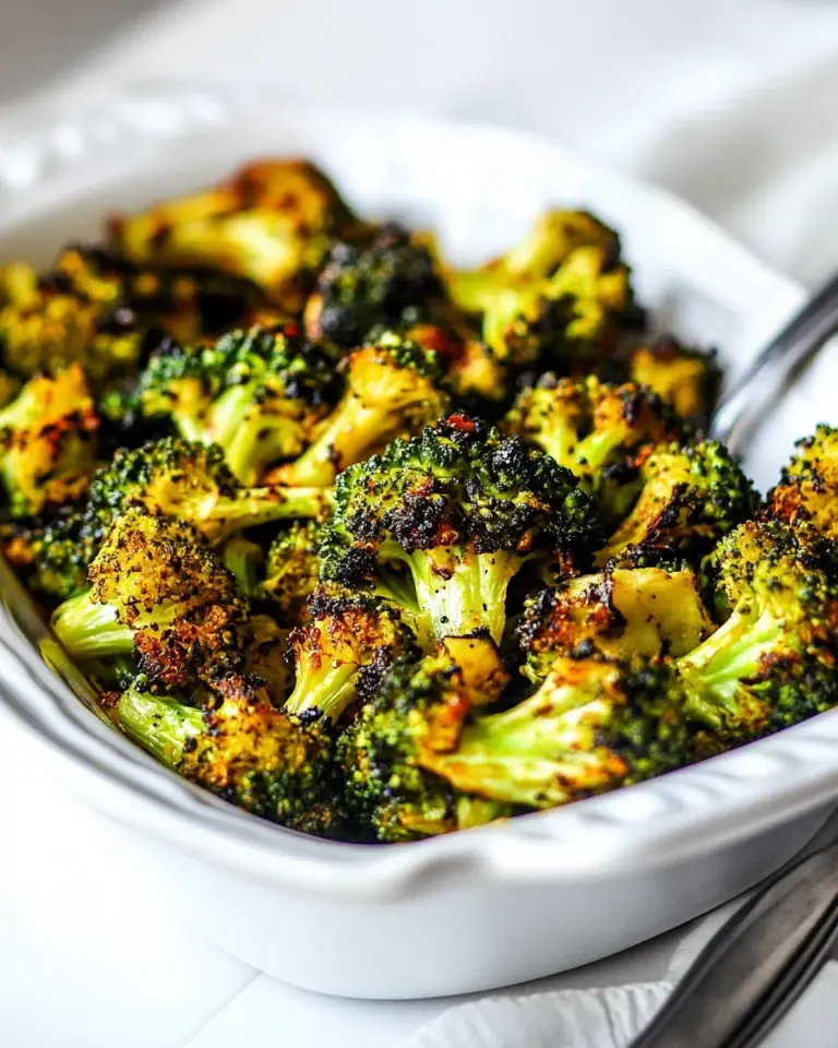 Homemade Roasted Broccoli With a Kick recipe photo