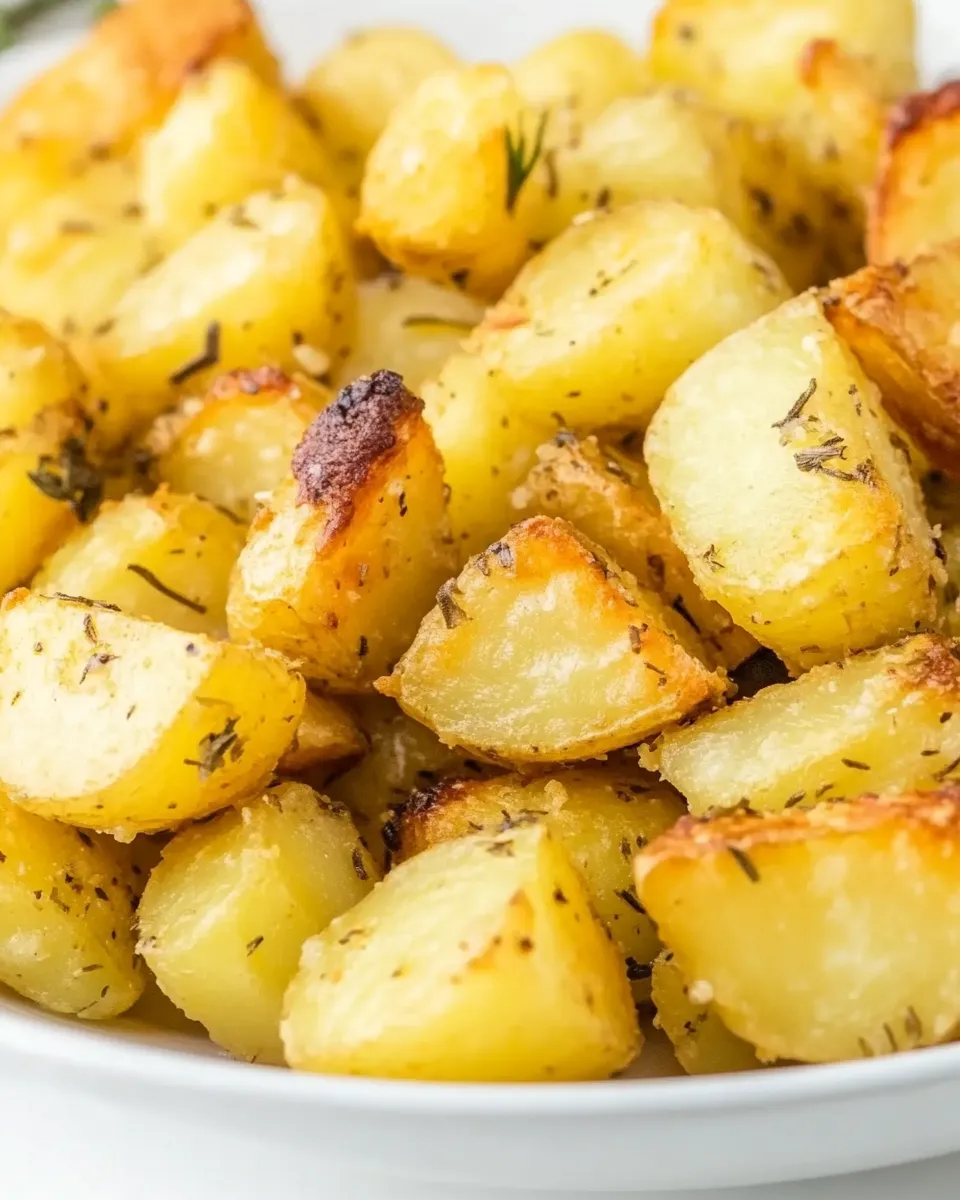 Homemade Roasted Yukon Gold Potatoes recipe photo