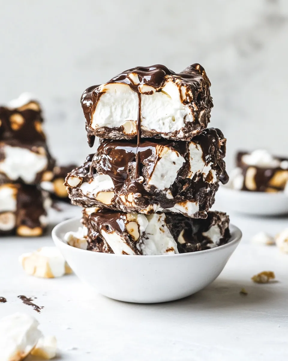 Homemade Rocky Road photo