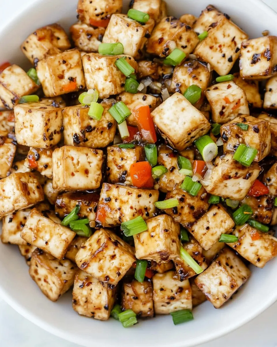 Delicious Salt and Pepper Tofu picture
