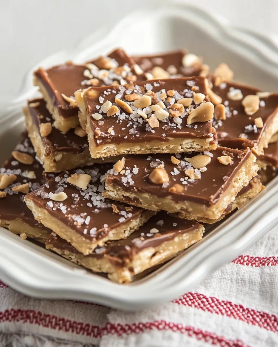 Homemade Saltine Toffee photo