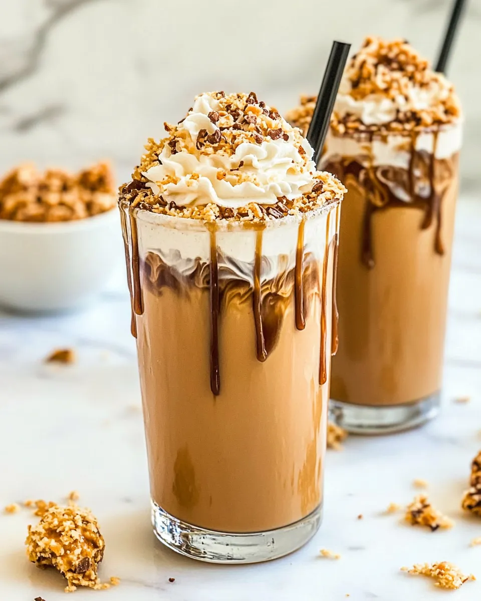 Classic Samoas Iced Coffee image
