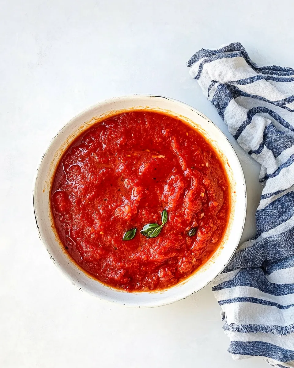 Homemade San Marzano Pizza Sauce photo