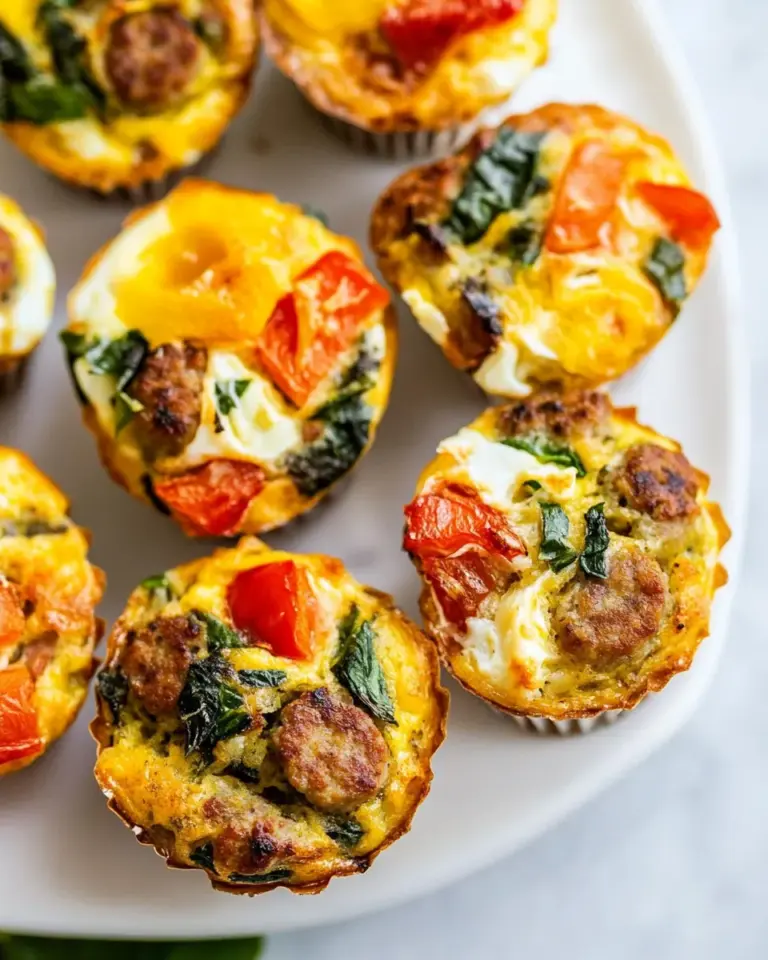 Homemade Sausage Egg Muffins recipe photo