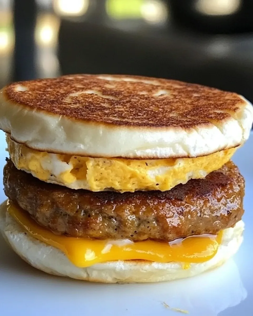 Homemade Sausage McMuffin photo