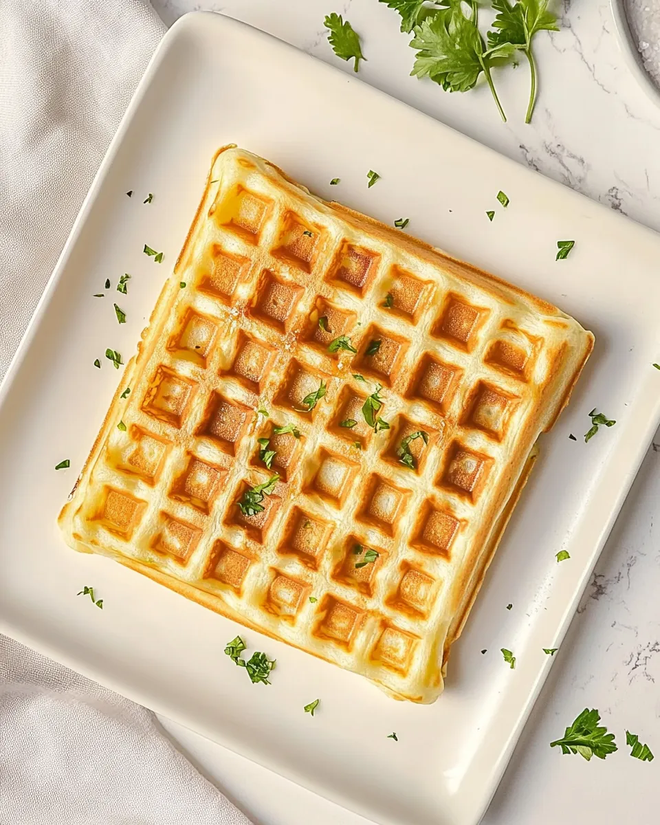 Classic Savory Waffles dish photo