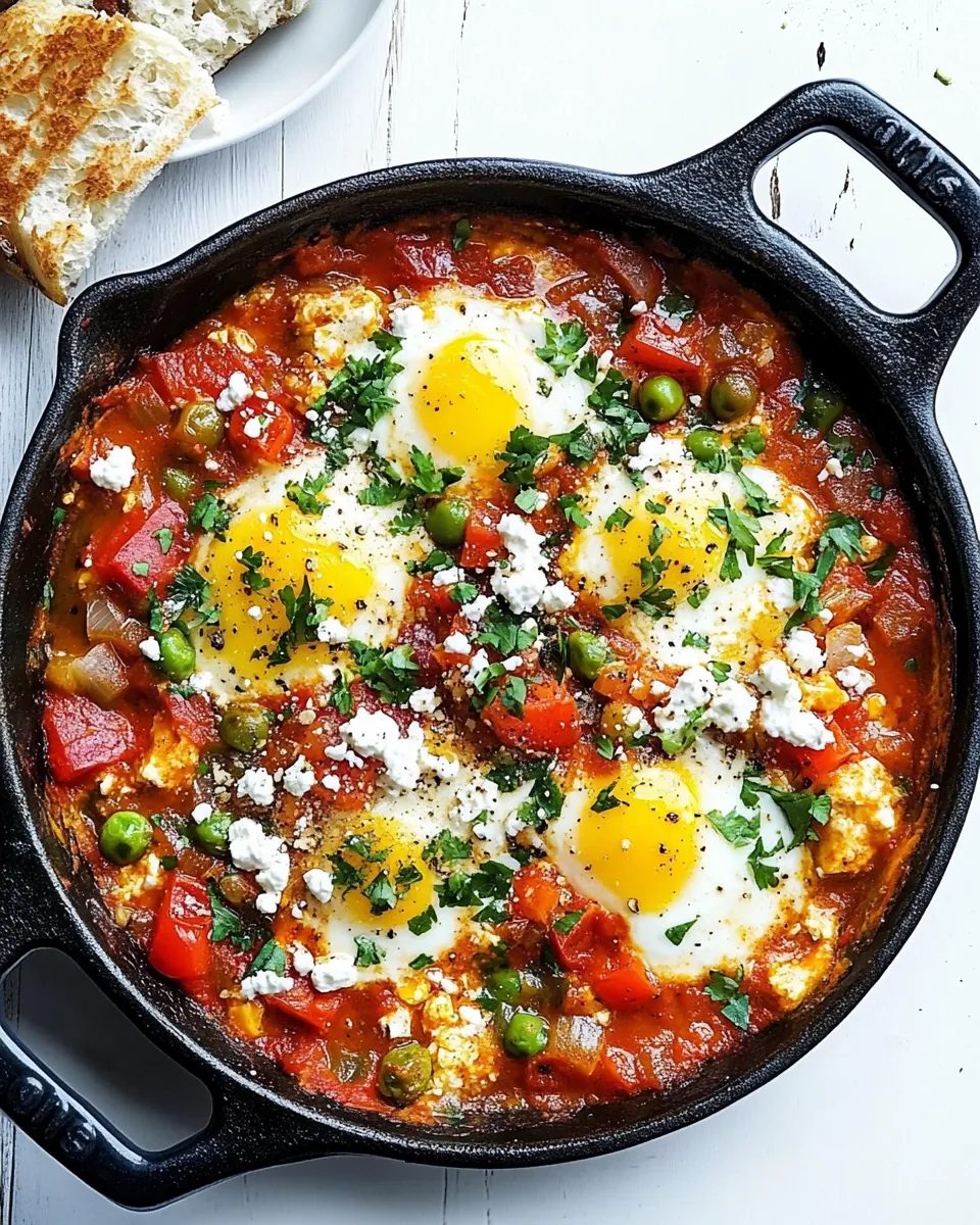 Classic Shakshuka dish photo