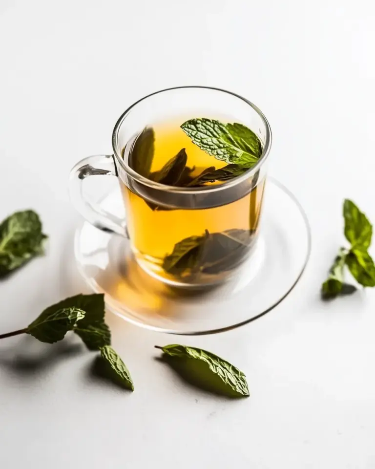 Homemade Simple Mint Tea Recipe (Hot or Iced) photo