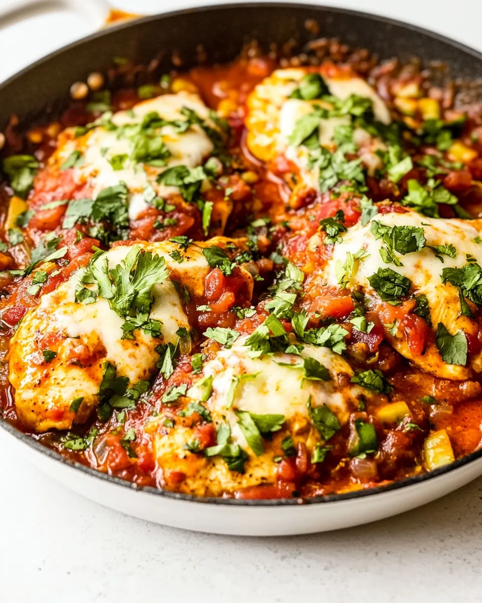 Homemade Skillet Salsa Chicken photo