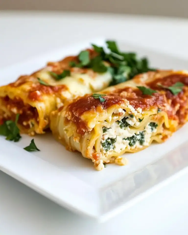 Homemade Skinny Lasagna Rolls photo