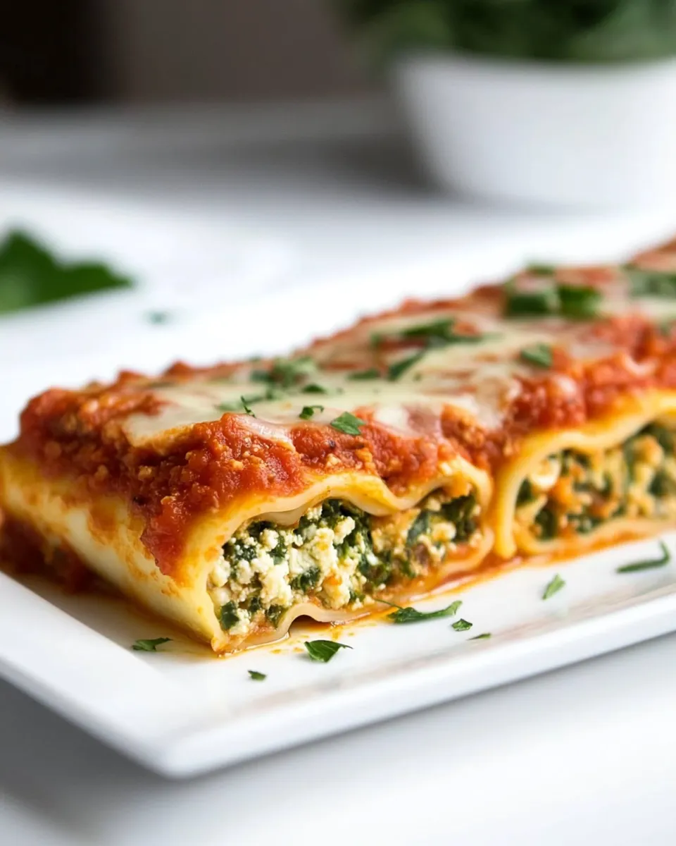Classic Skinny Lasagna Rolls image
