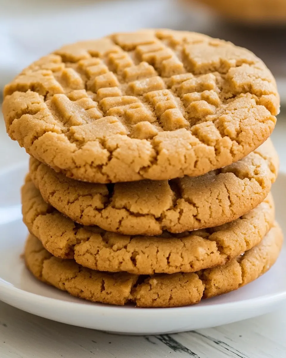 Homemade Small-batch Peanut Butter Cookies recipe photo