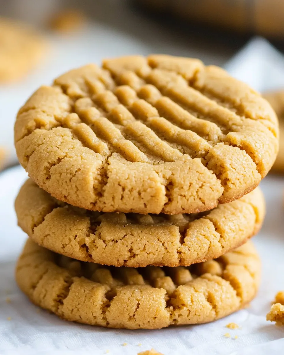 Classic Small-batch Peanut Butter Cookies dish photo