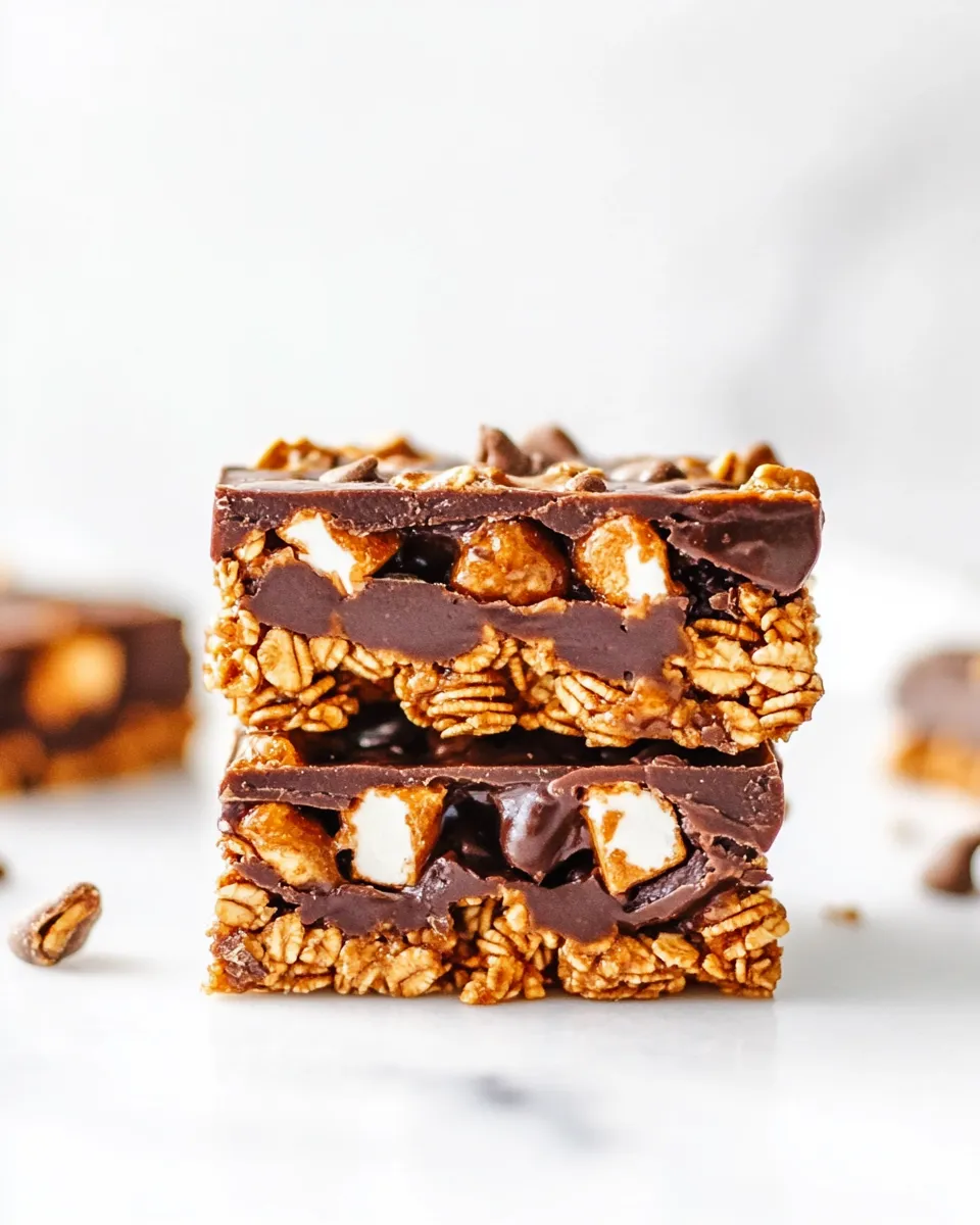 Delicious Smores Cereal Bars dish photo