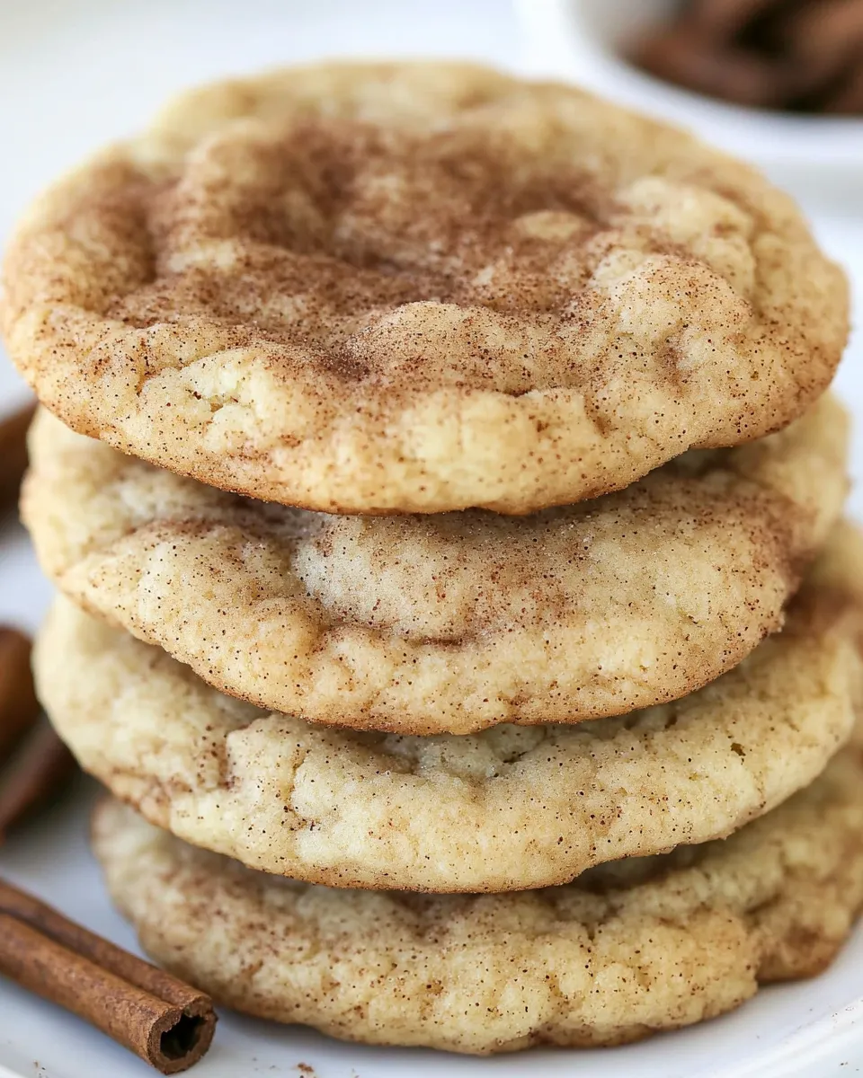 Quick Soft Snickerdoodles recipe photo