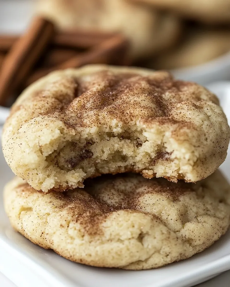 Tasty Soft Snickerdoodles dish photo