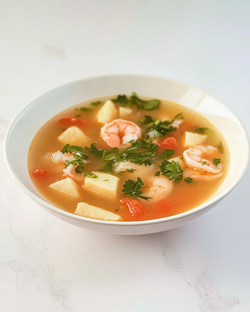 Easy Sopa De Mariscos dish photo