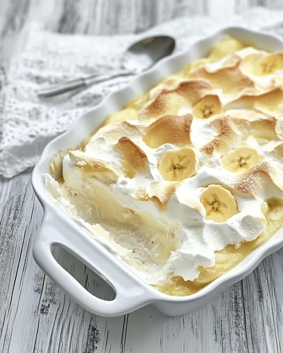 Homemade Southern Banana Pudding photo