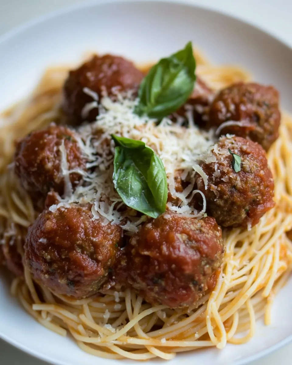 Classic Spaghetti and Meatballs Recipe image