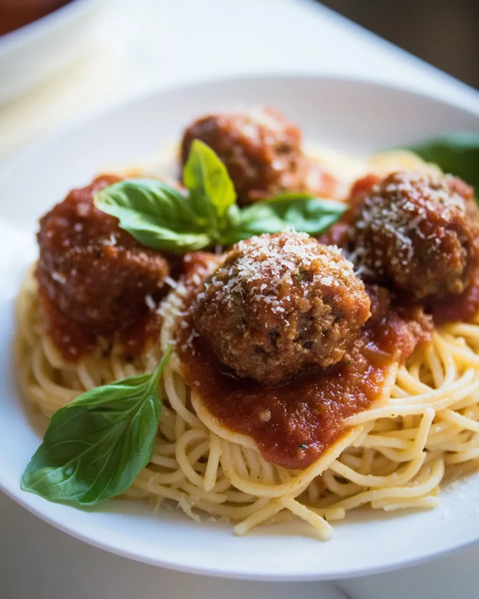 Delicious Spaghetti and Meatballs Recipe recipe photo