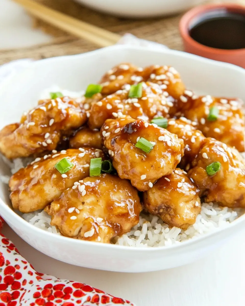 Classic Spicy Asian Chicken image
