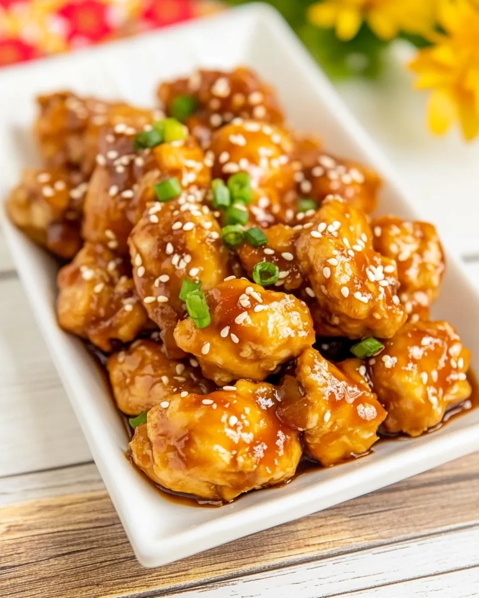Delicious Spicy Asian Chicken dish photo
