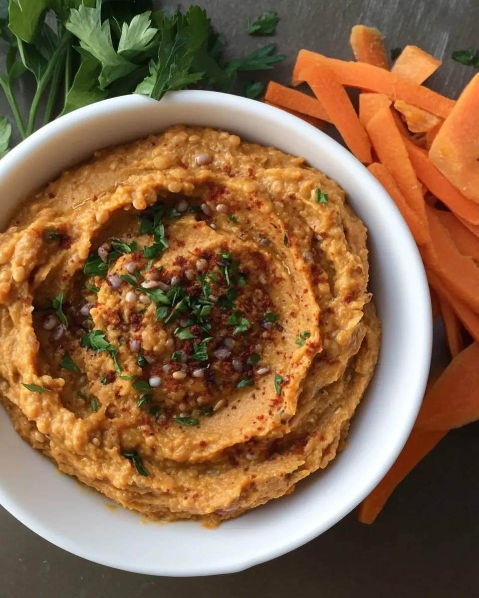 Homemade Spicy Red Lentil Spread recipe photo