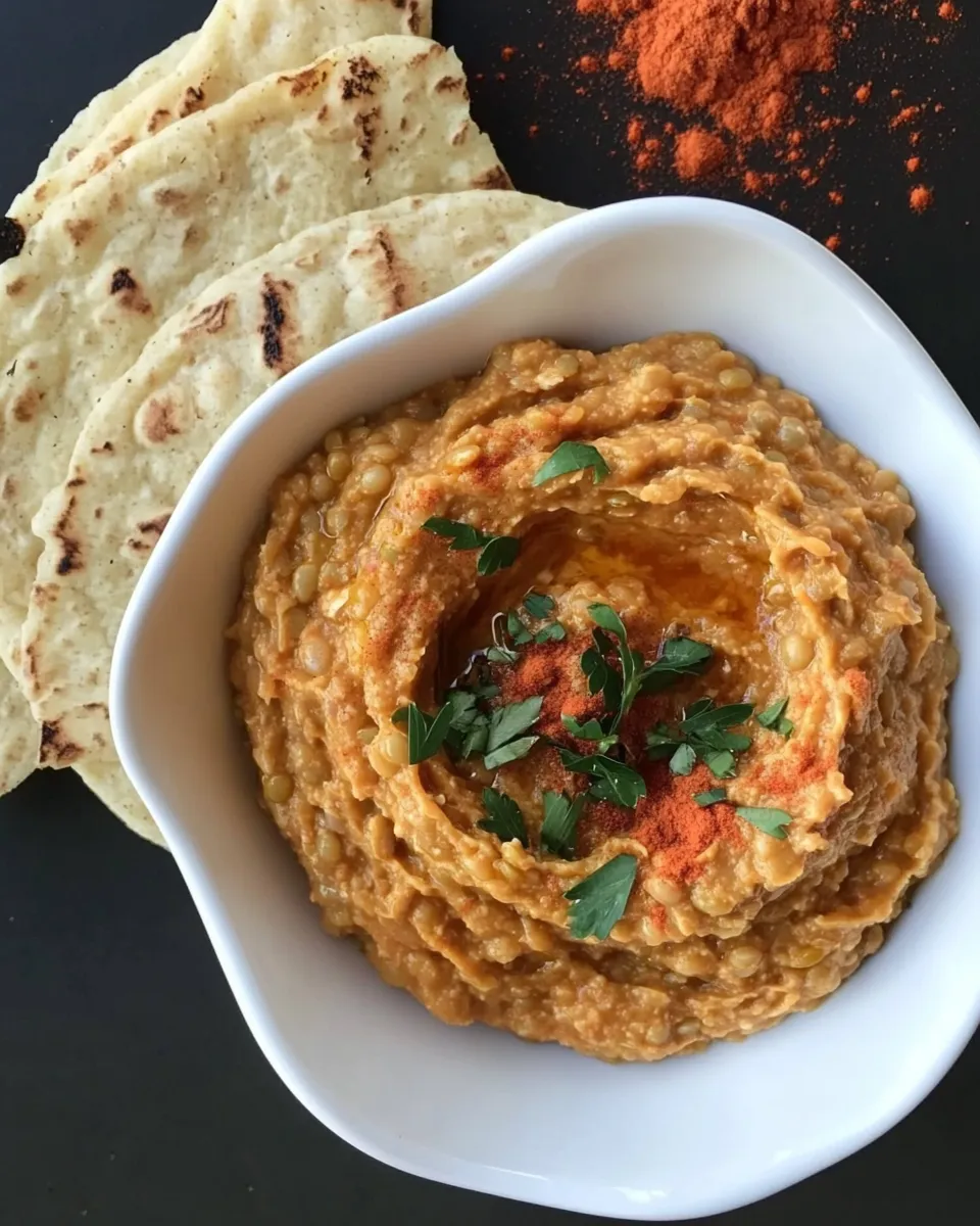 Classic Spicy Red Lentil Spread dish photo
