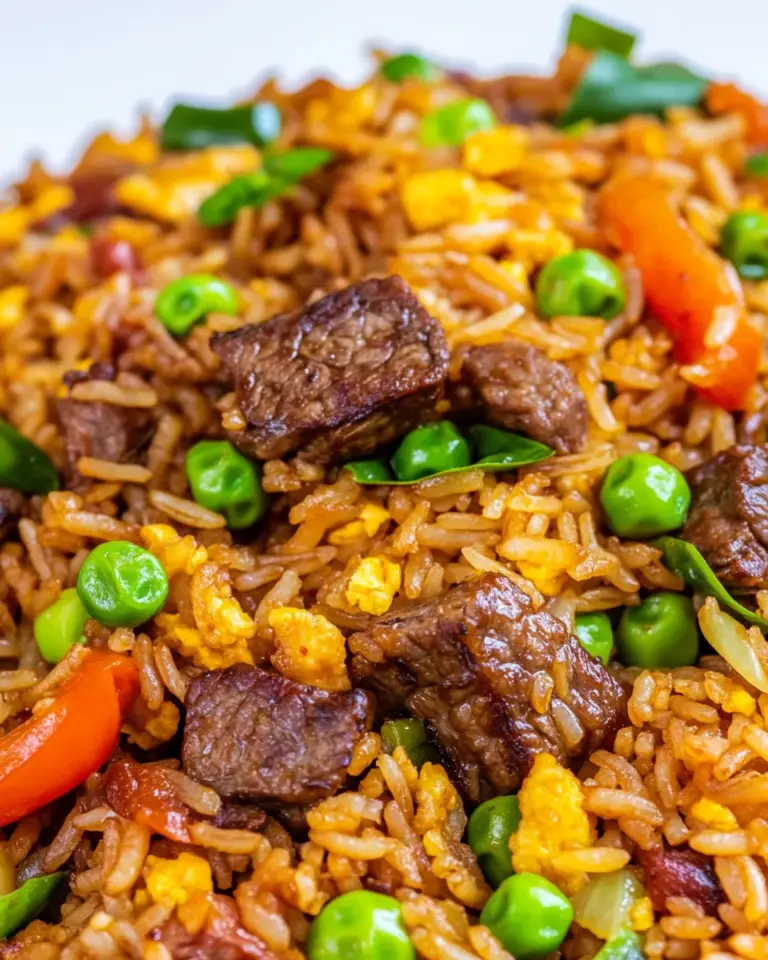 Homemade Steak Fried Rice recipe photo