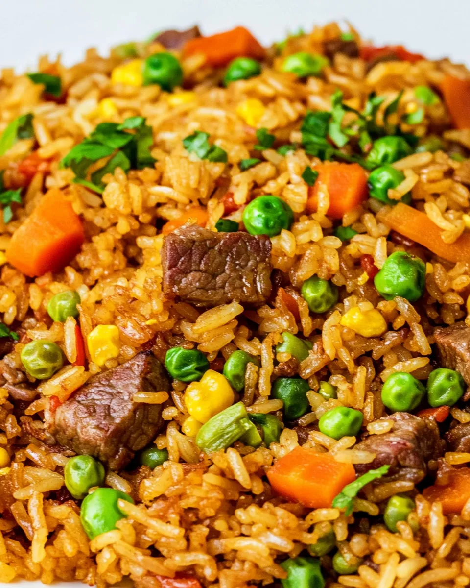 Classic Steak Fried Rice dish photo