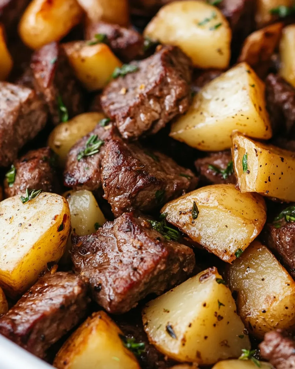 Delicious Steak and Potatoes recipe image