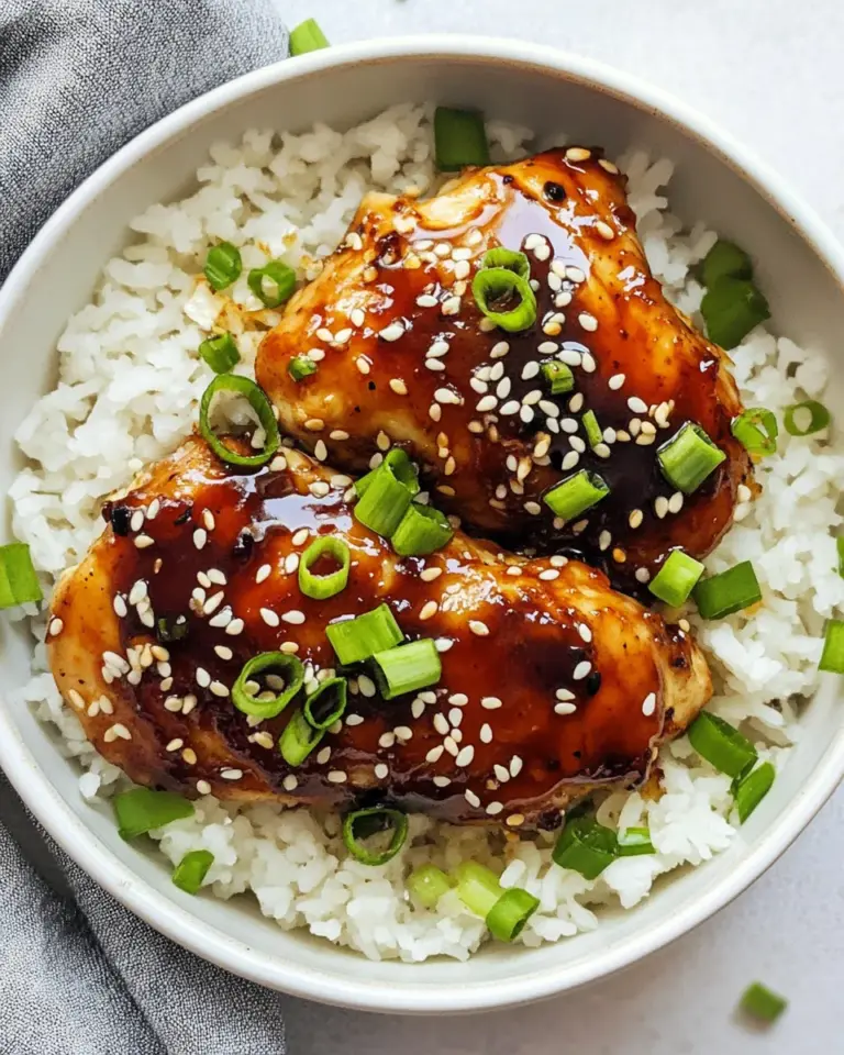Homemade Sticky Asian Glazed Chicken photo