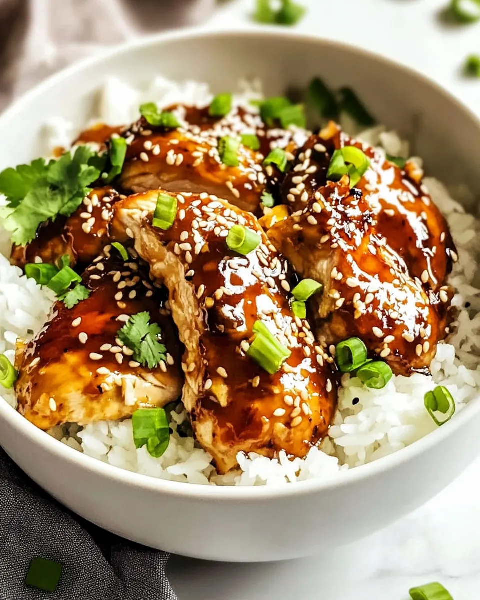 Classic Sticky Asian Glazed Chicken image