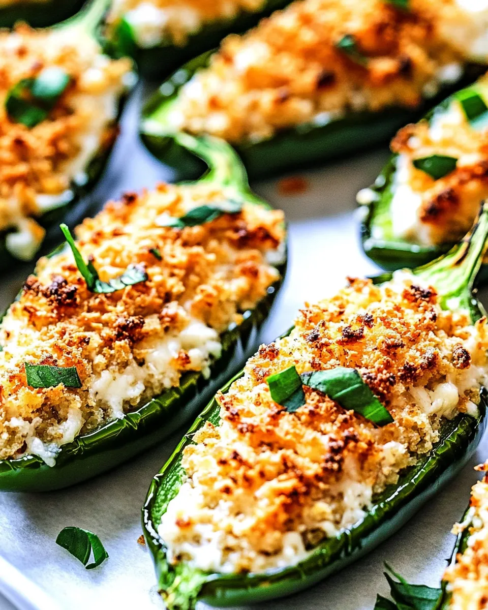 Classic Stuffed Jalapenos Recipe image