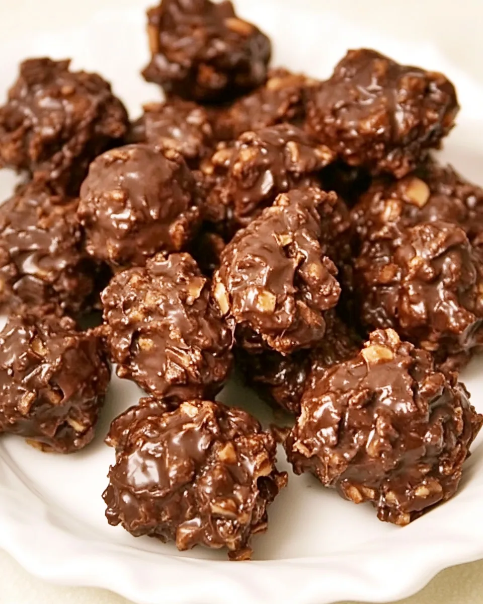 Homemade Sugar-Free Chocolate Coconut Drops photo