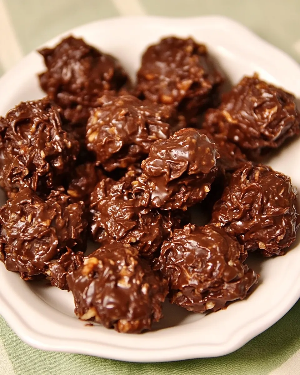 Delicious Sugar-Free Chocolate Coconut Drops dish photo