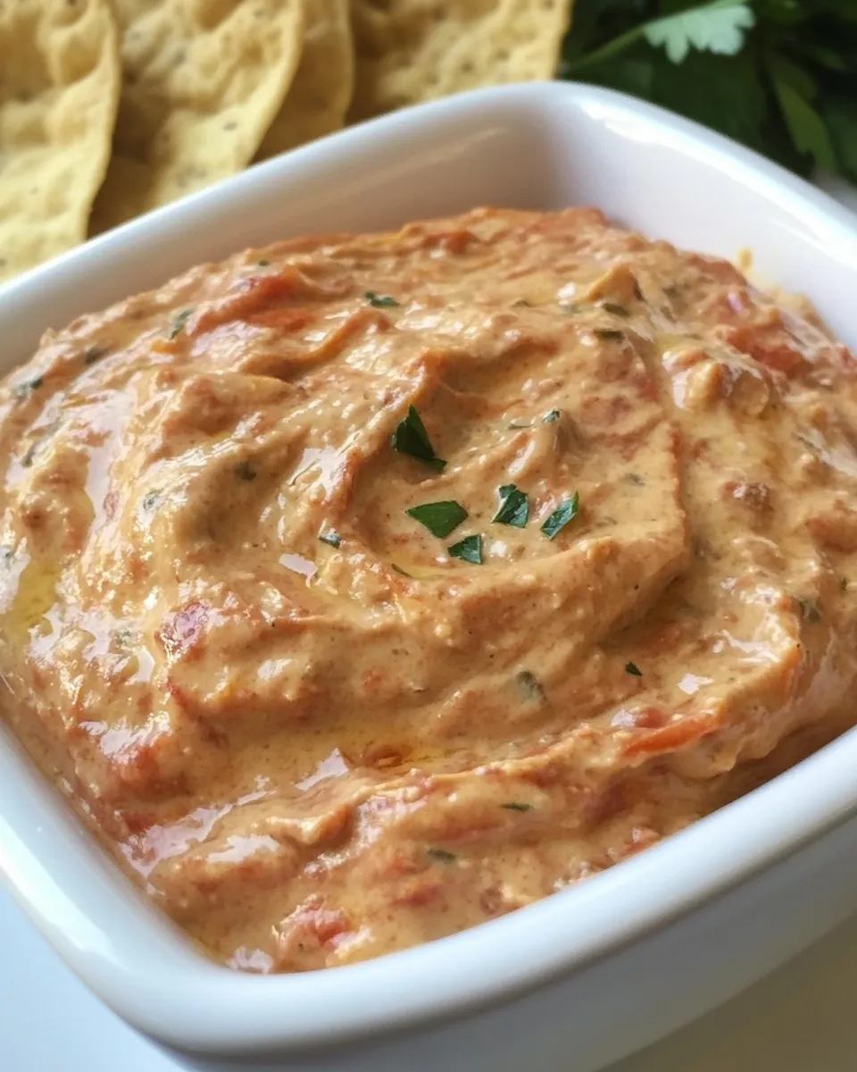 Easy Sun Dried Tomato Dip recipe photo