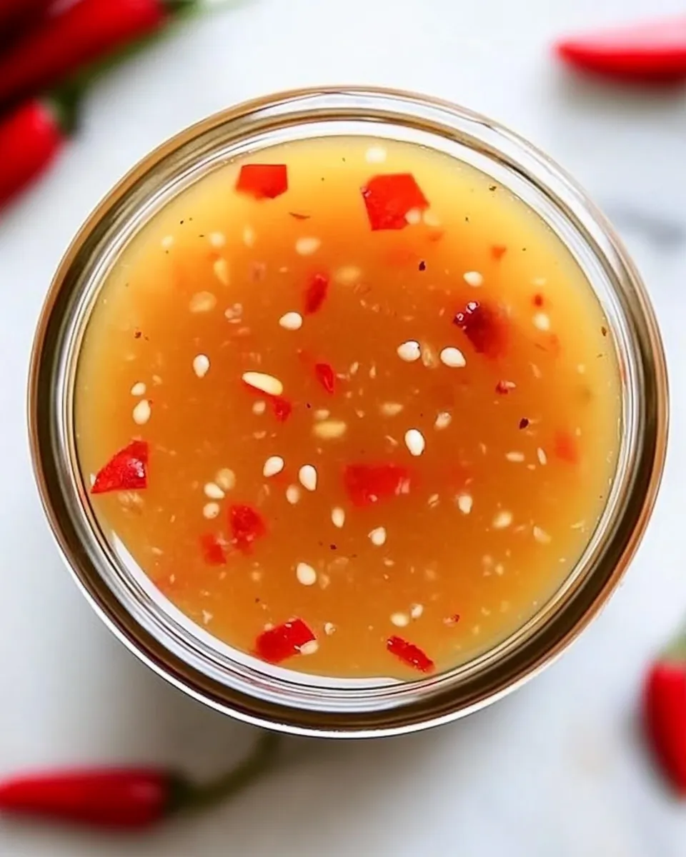 Easy Sweet Chili Sauce food shot